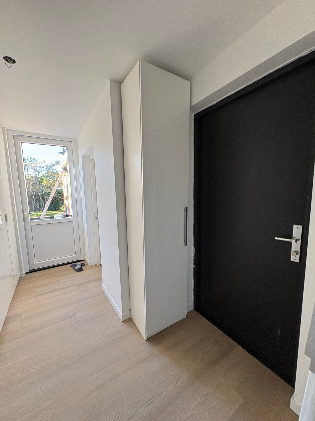 IKEA Pax kast 50x35x236 met Fardal hoogglans deur, Ophalen, Minder dan 50 cm, Gebruikt, 200 cm of meer