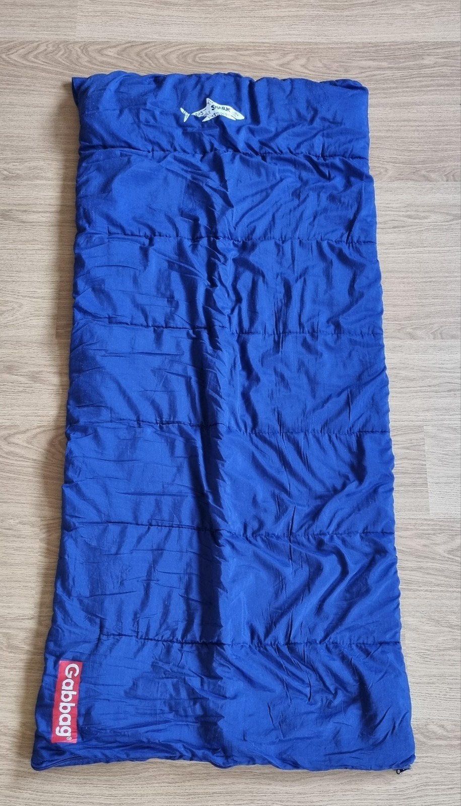 Kinderslaapzak - Gabbag Big Fish - 160x70 cm - Blauw, Ophalen, Gebruikt