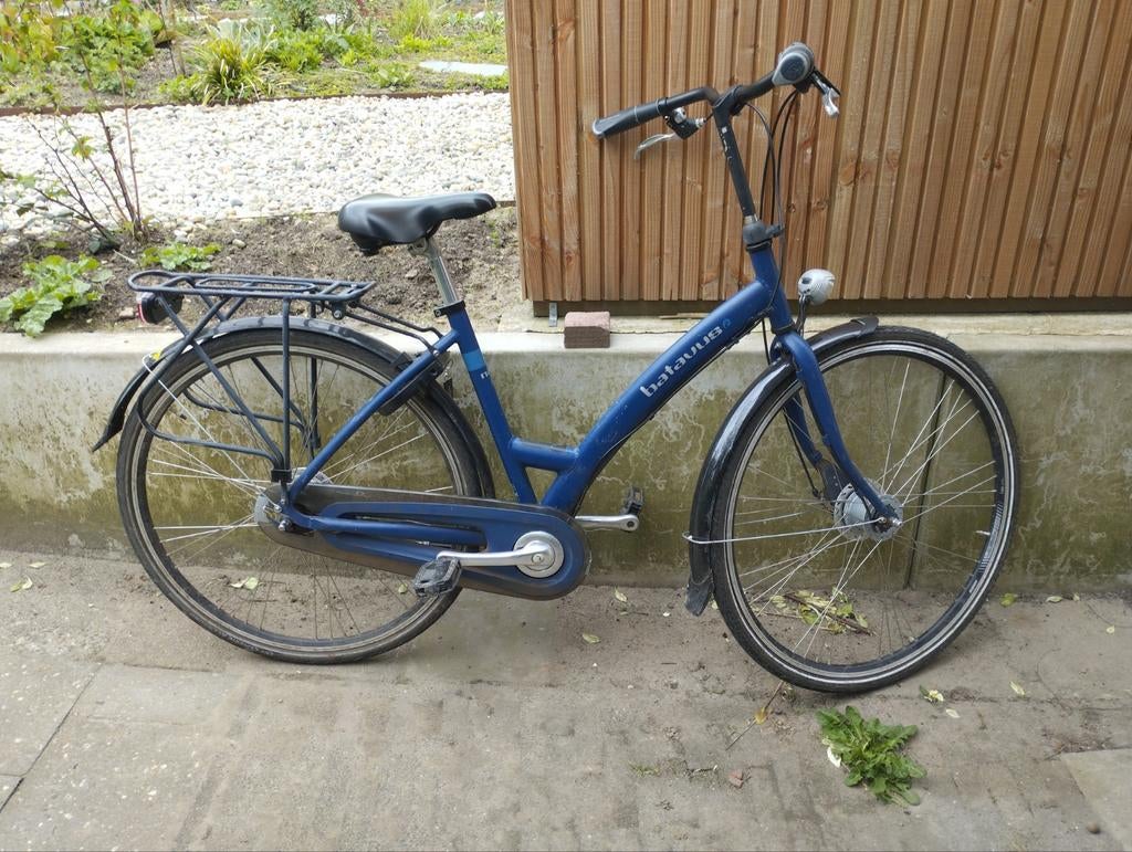 Batavus damesfiets, Ophalen