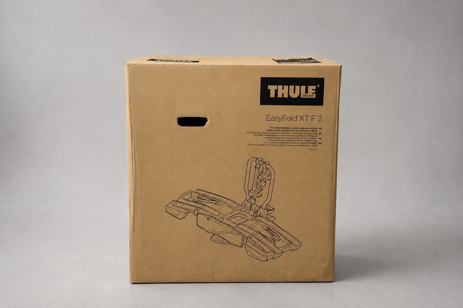 Thule EasyFold FIX4BIKE Fietsendrager NIEUW IN DOOS –, Auto diversen, Nieuw, Ophalen of Verzenden, Brede banden, 2 fietsen