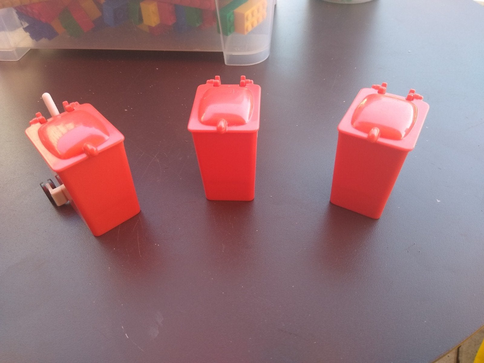containers, Ophalen, Gebruikt
