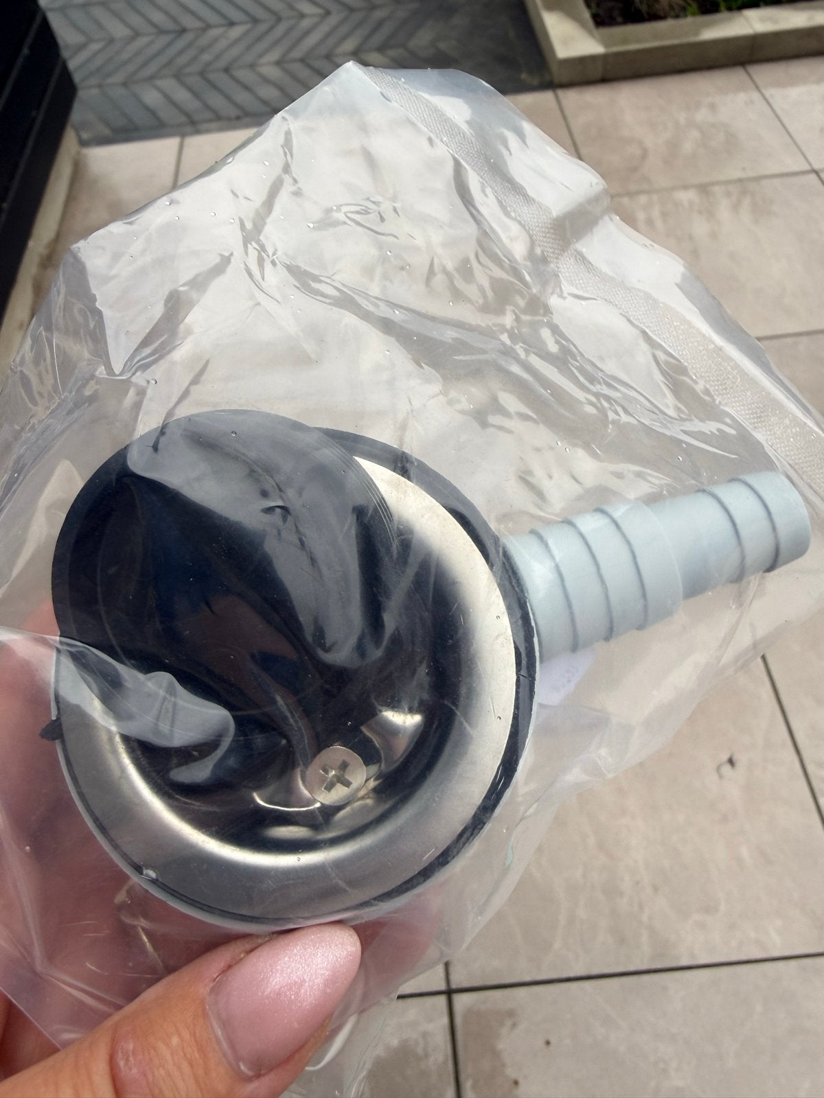 Afvoerputje caravan 25mm, Caravans en Kamperen, Ophalen of Verzenden, Nieuw