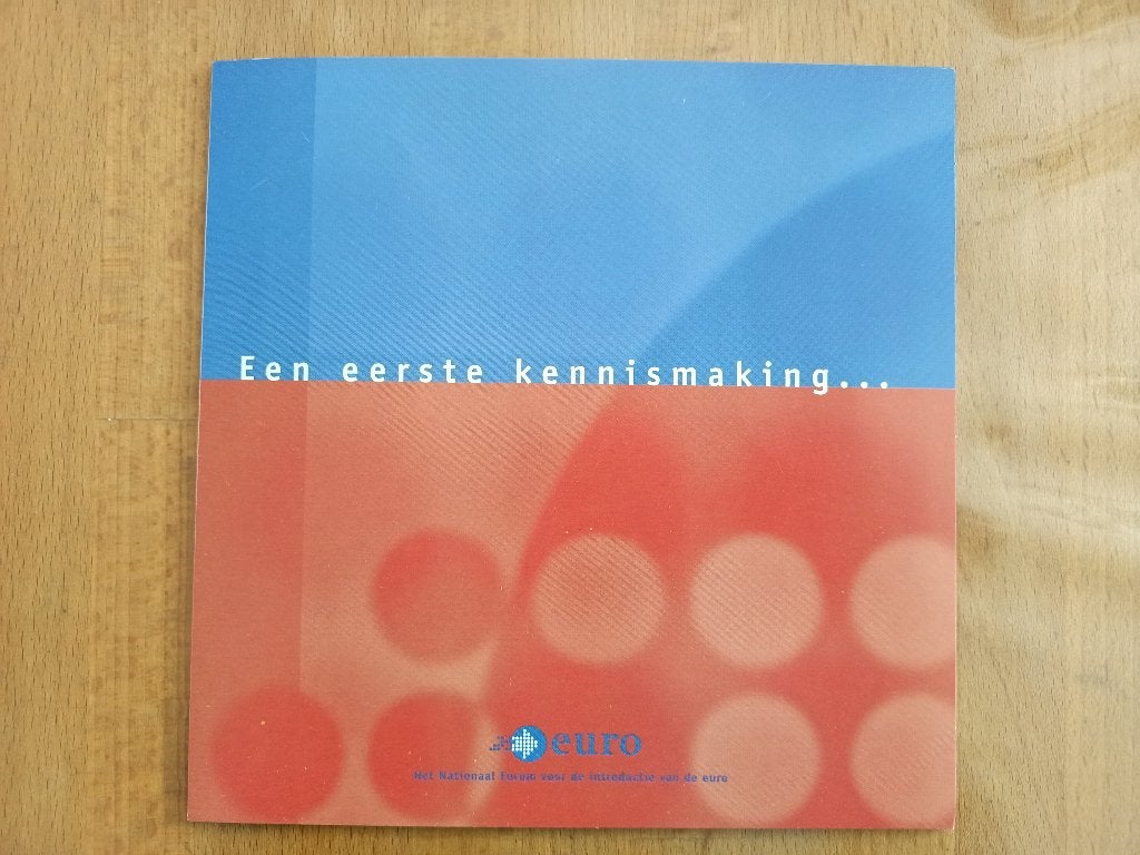 eerste kennismakings set van de euro, Postzegels en Munten, Ophalen, Koningin Beatrix, Euro's, Setje