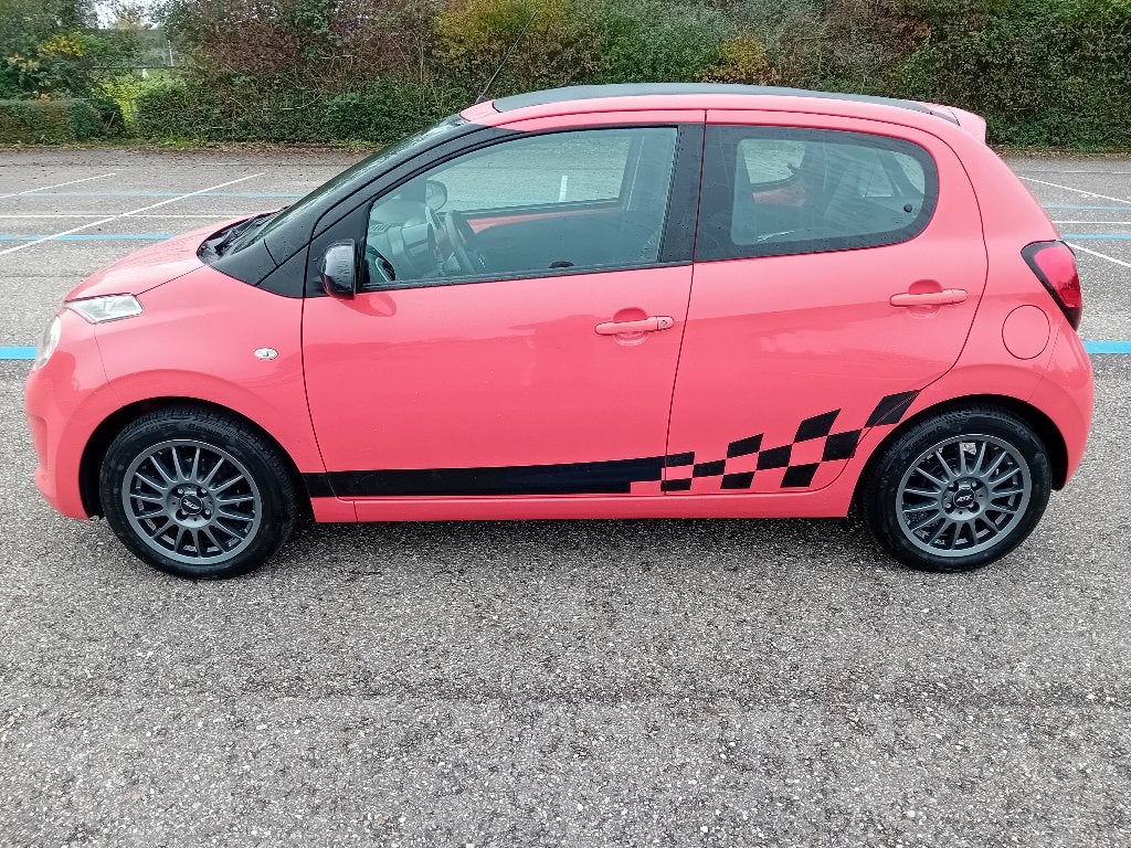 Citroën C1 Cabrio 2014. 66500 KM‼️NIEUWSTAAT‼️, Auto's, Voorwielaandrijving, Euro 5, Stof, Zwart