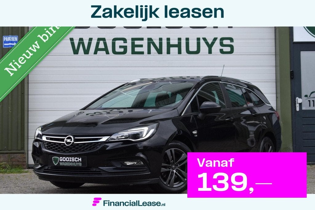 Opel Astra Sports Tourer 1.0 Turbo 120 Jaar Ed. | Clima | Ca, Voorwielaandrijving, Euro 6, 1178 kg, Met garantie (alle)
