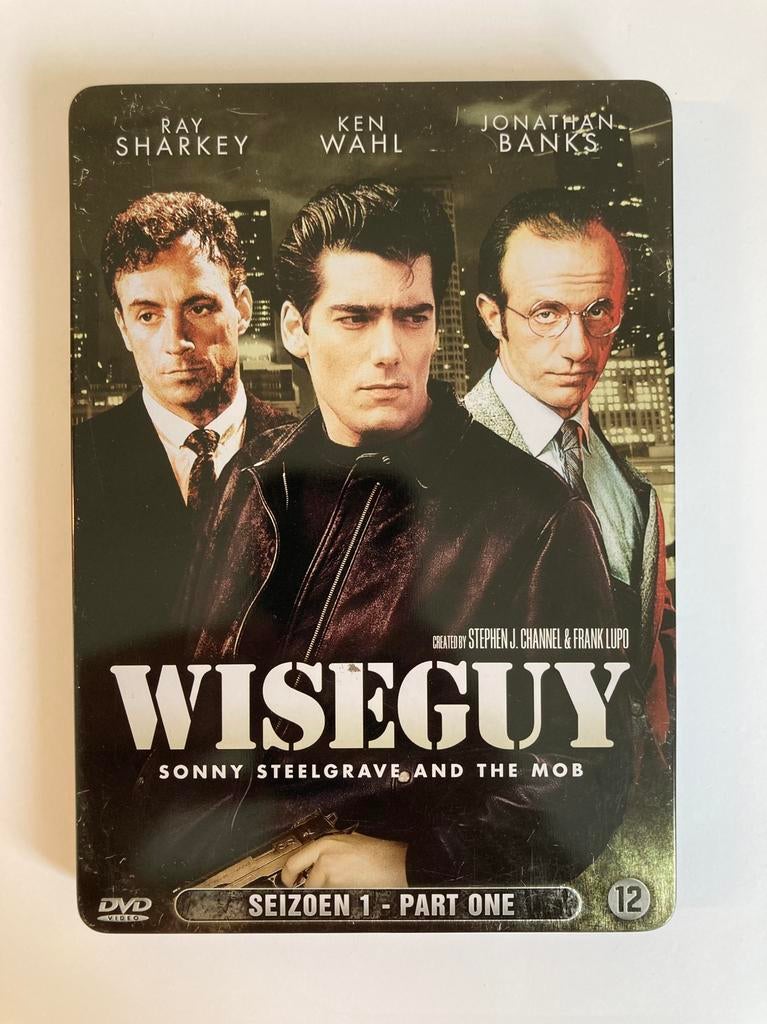Wiseguy seizoen 1 (part 1), 1987 – 1988 / 4x DVD / Steelbook, Vanaf 16 jaar, Ophalen of Verzenden, Zo goed als nieuw, Maffia en Misdaad