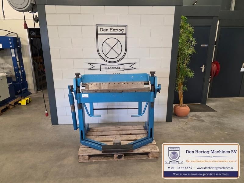 Aboga 1020x2mm 870mm aanwezig vingerzetbank voetklemming, Doe-het-zelf en Verbouw, Gereedschap | Overige machines, Ophalen, Gebruikt