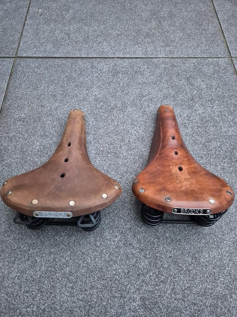 Zeer Nette Brooks zadels, Fietsen en Brommers, Fietsonderdelen, Ophalen of Verzenden