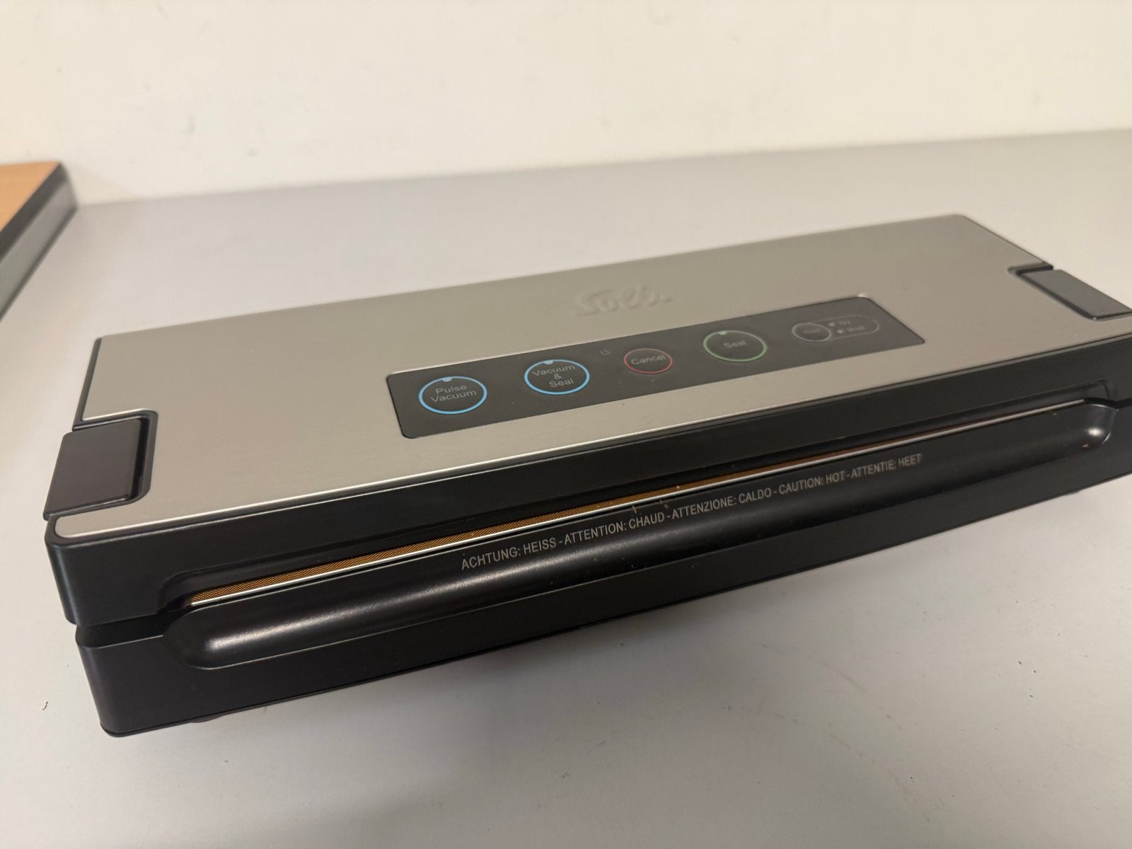 Solis Vacuüm Sealer - Zo goed als nieuw, Overige typen, Zilver, Ophalen of Verzenden, Zo goed als nieuw