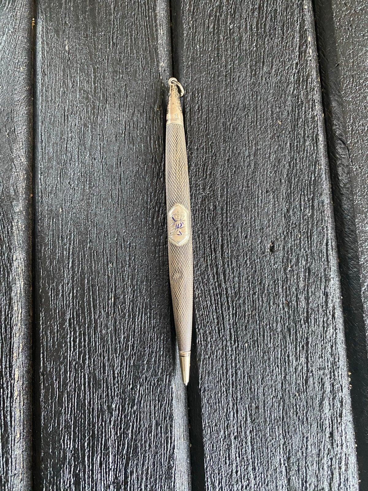 Antieke Zilveren Pen met Koninklijk Kroontje - 900 Zilver, Verzenden, Zilver