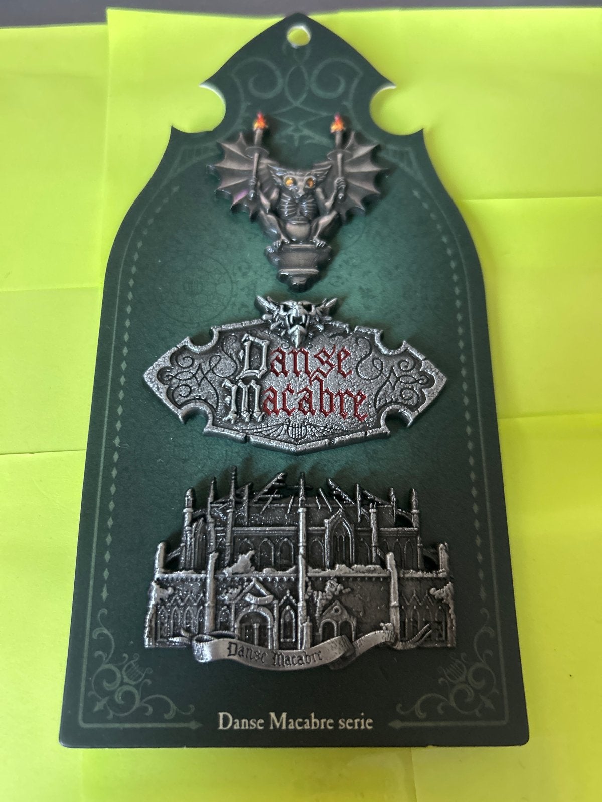 Efteling Danse Macabre serie pins, Ophalen of Verzenden, Nieuw, Button of Speldje