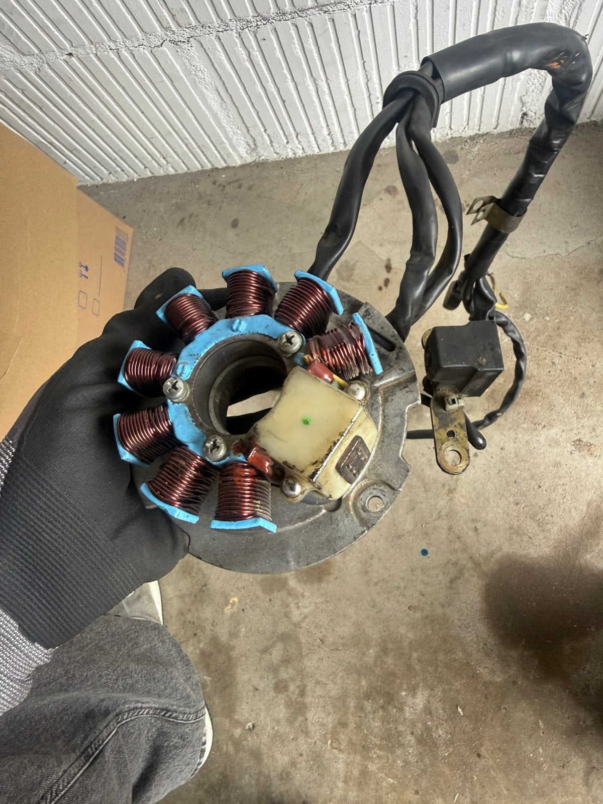 125cc/180cc AC ontsteking, Ophalen of Verzenden, Zo goed als nieuw, Blok