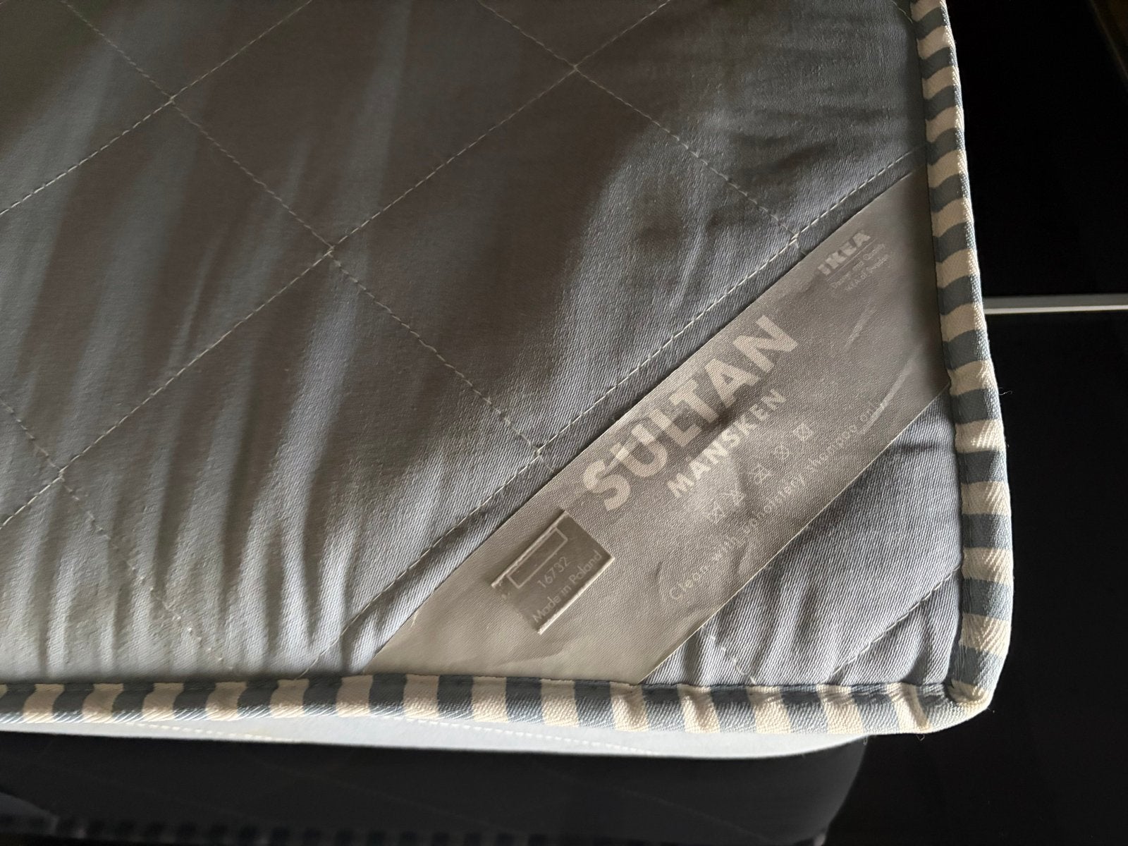 Gratis: schone IKEA SULTAN MANSKEN matras - 90x200 cm, Gebruikt, 90 cm, Eenpersoons, Ophalen of Verzenden