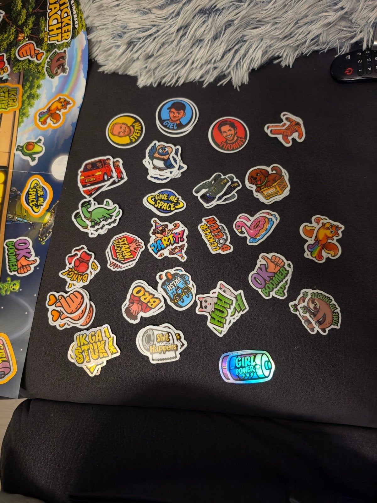 StukTV stickers Jumbo spaaractie, Ophalen of Verzenden, Nieuw