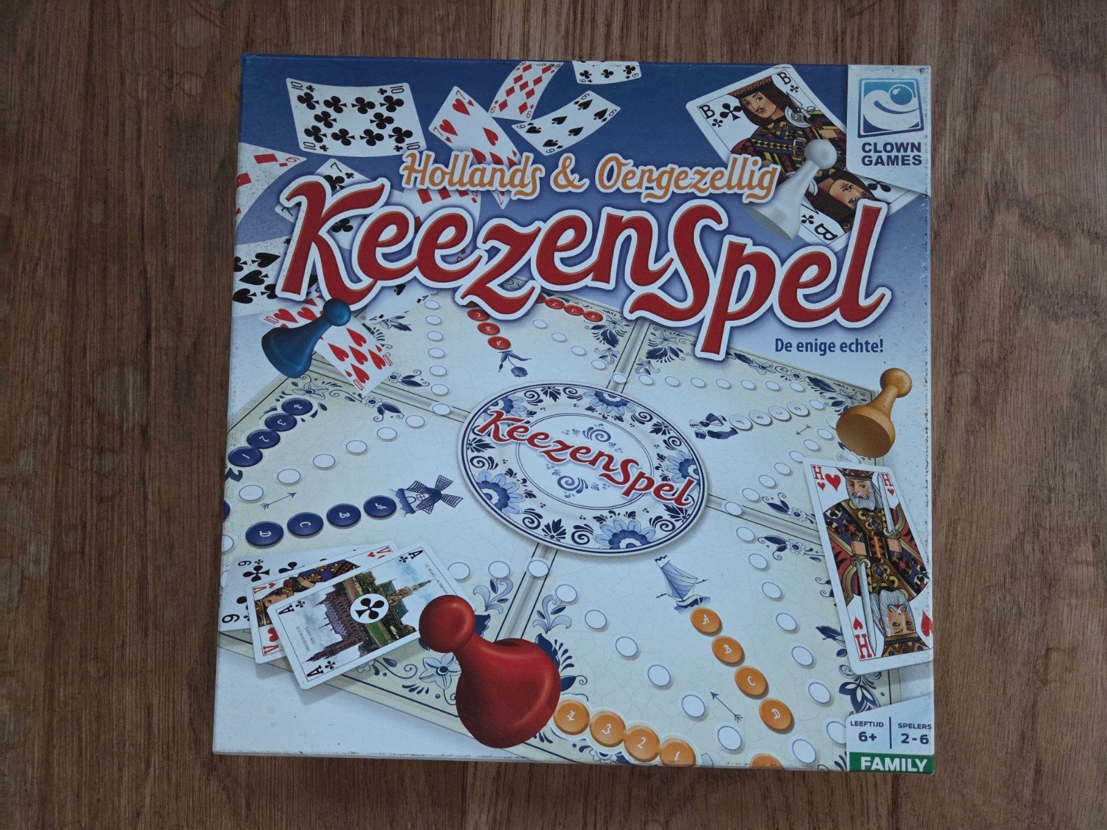 KEEZENSPEL, Hobby en Vrije tijd, Vijf spelers of meer, Ophalen of Verzenden, Zo goed als nieuw, Clown Games