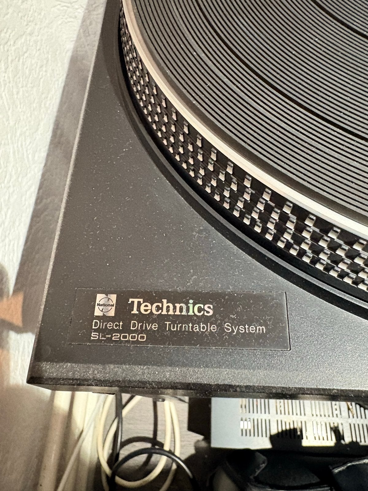 Technics SL-2000 Direct Drive Platenspeler, Gebruikt, Pitch-regelaar, Ophalen of Verzenden, Platenspeler