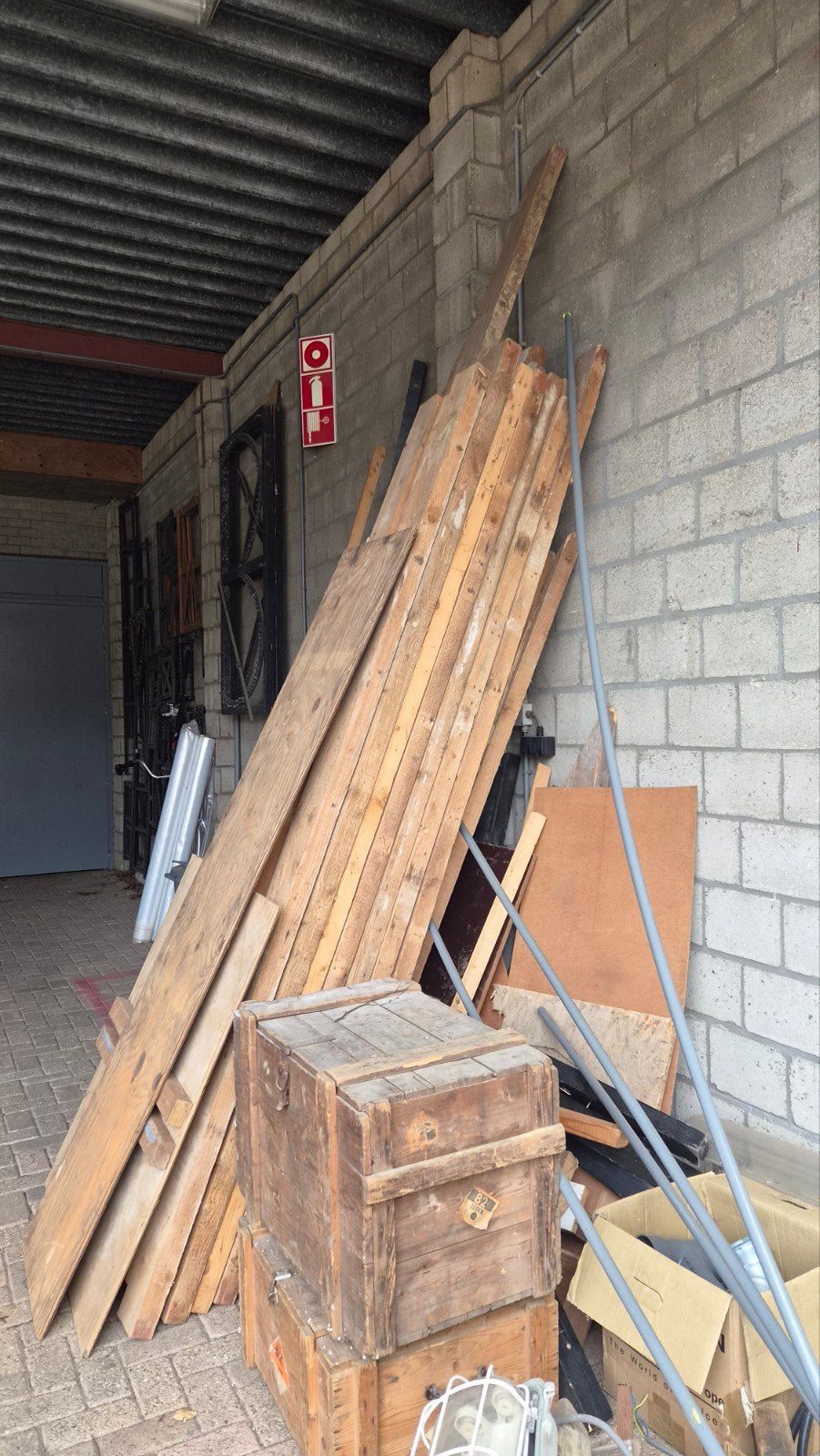 hout, Ophalen, Minder dan 180 cm, Planken