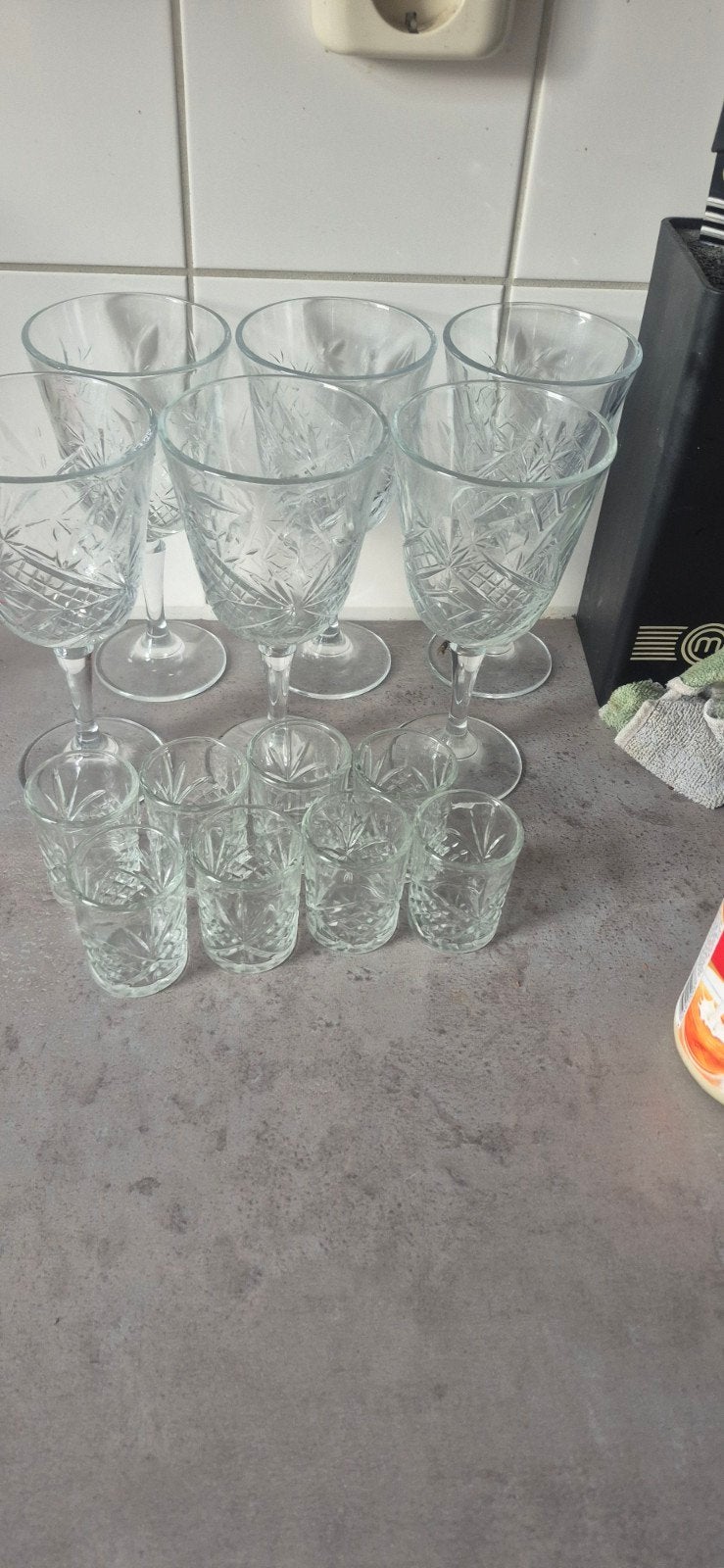 blomus glazen, Ophalen, Zo goed als nieuw, Overige typen
