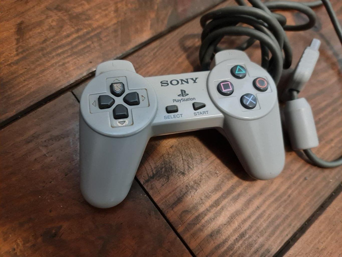 Sony PlayStation Controller - Grijs (Origineel), Spelcomputers en Games, Ophalen of Verzenden, Gebruikt, Met 1 controller