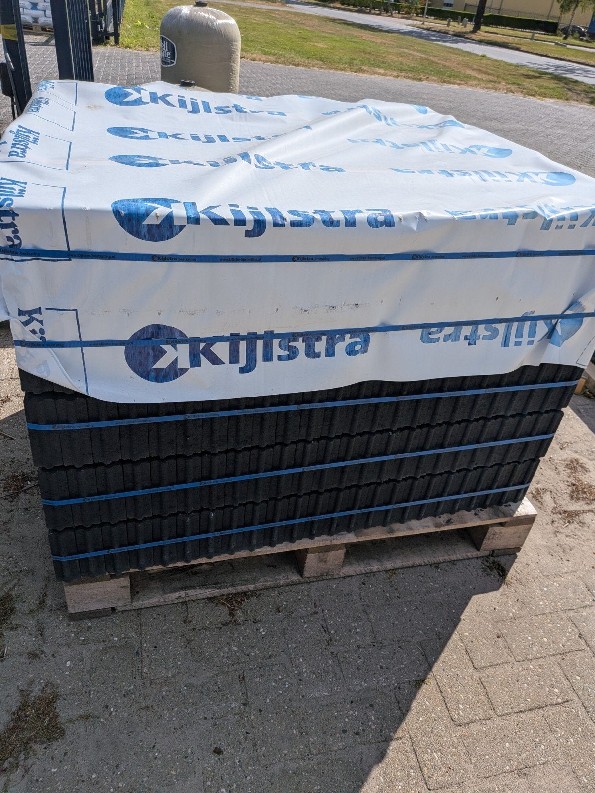 Kijlstra opsluitbanden / betonbandjes 5x15x100 cm  Antraciet, Ophalen, ., Overige typen, Nieuw