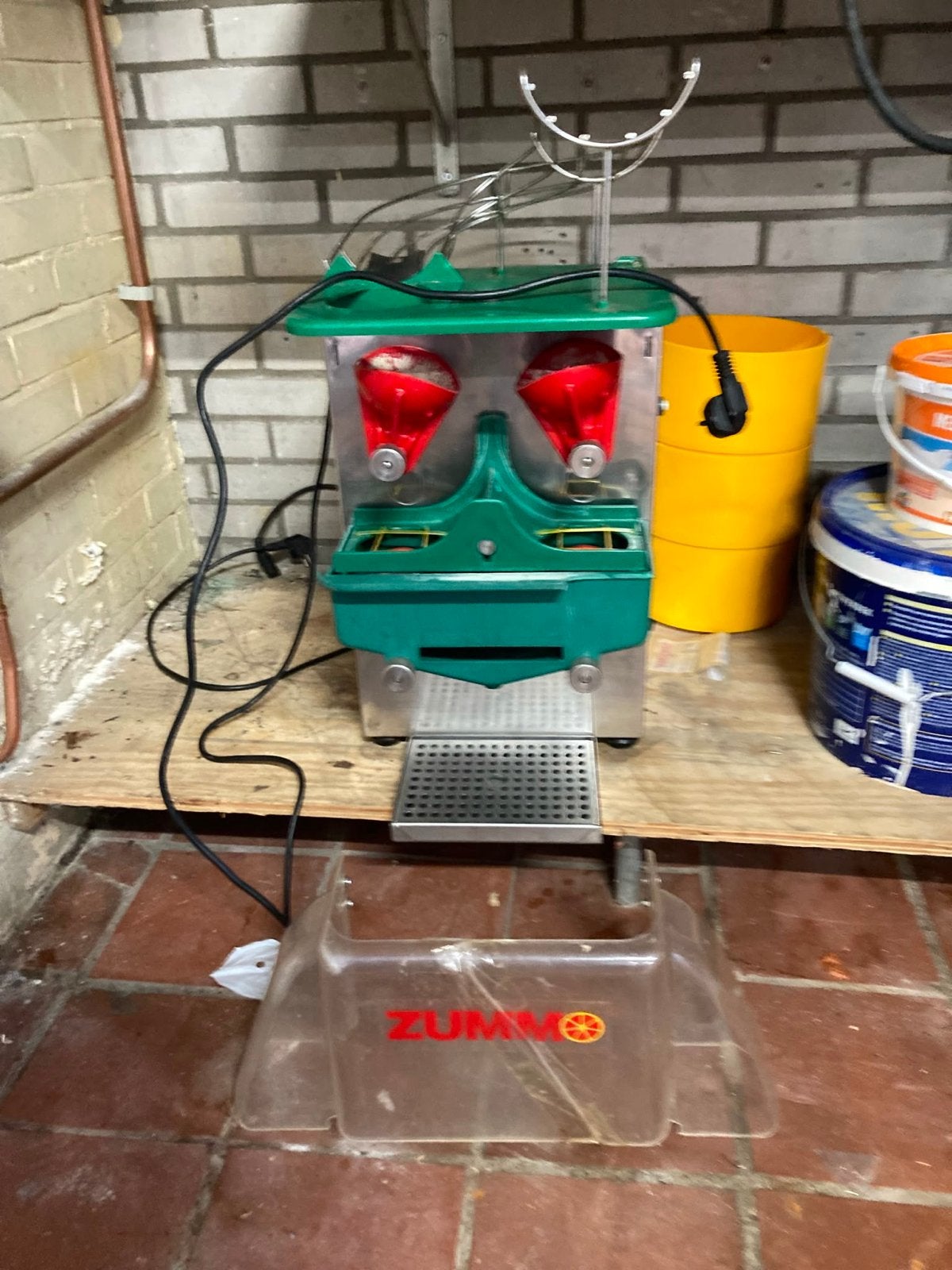 Zummo Z14 automatische citruspers - Gebruikt, Zakelijke goederen, Horeca | Keukenapparatuur, Ophalen of Verzenden, Gebruikt, Overige typen