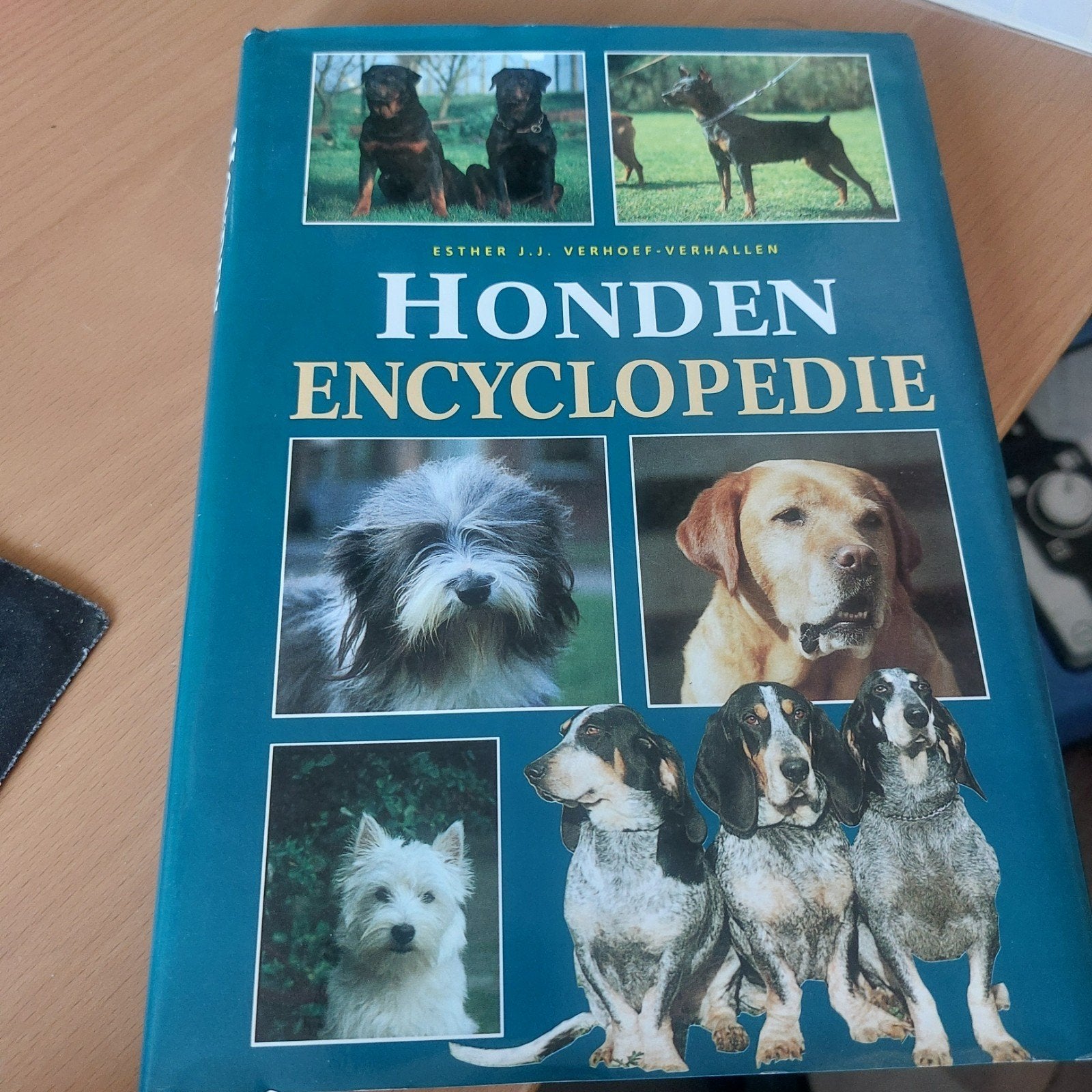Honden Encyclopedie - Esther J.J. Verhoef-Verhallen, Ophalen, Esther J.J. Verhoef-Verhallen, Zo goed als nieuw, Los deel