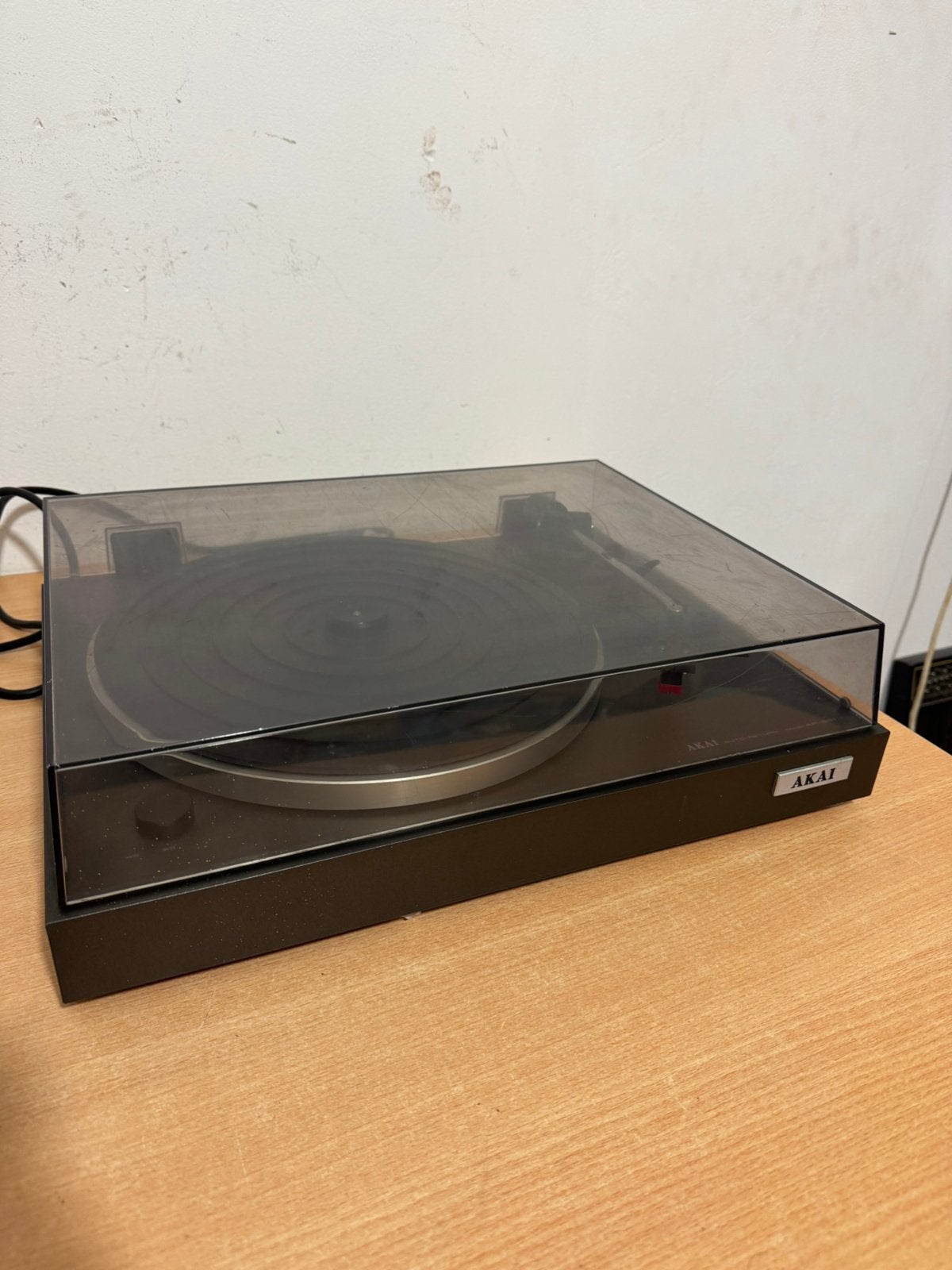 Platenspeler Akai AP-B21 met goede naald, Gebruikt, Automatisch, Ophalen of Verzenden, Platenspeler