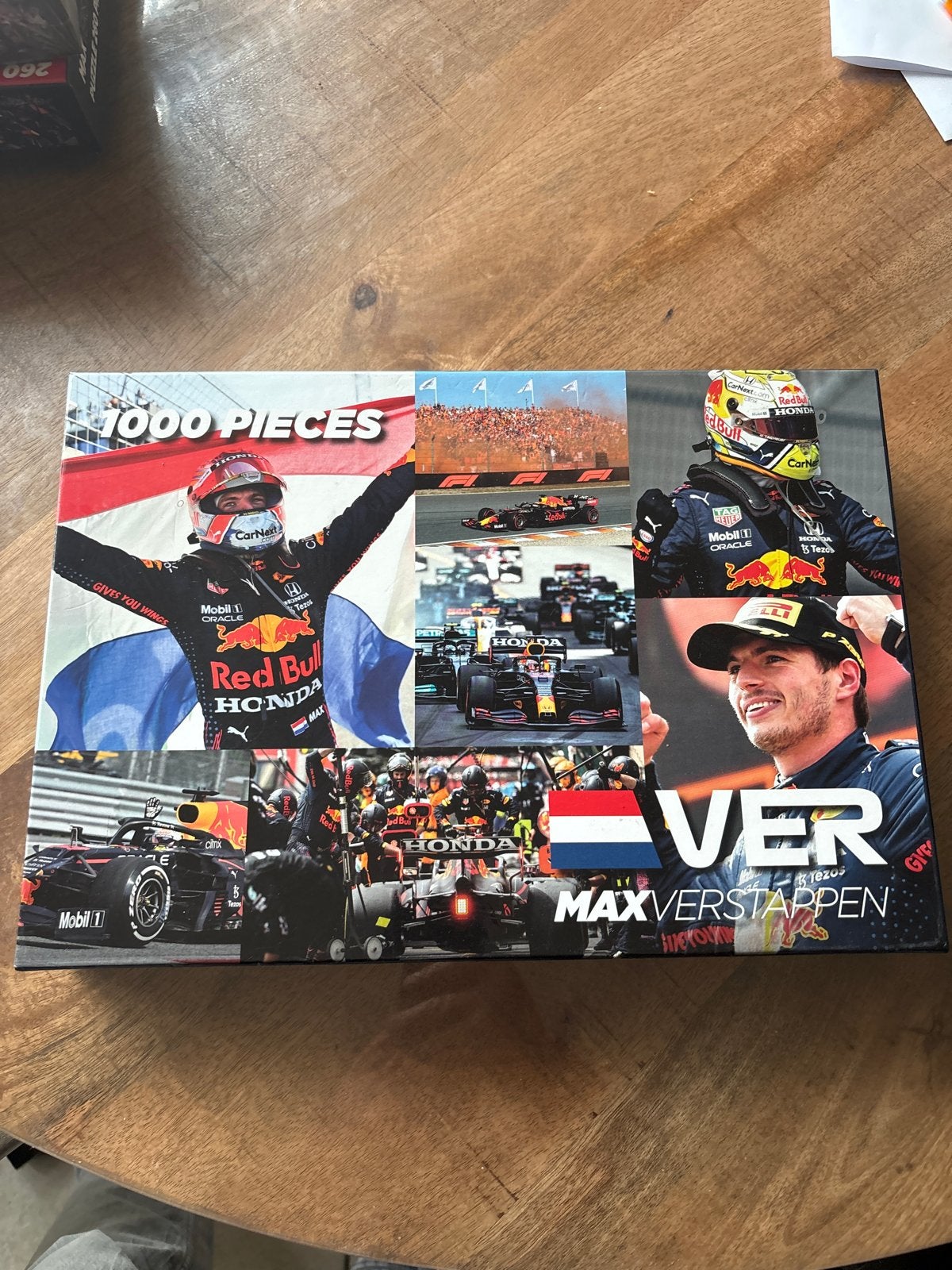 Max Verstappen Puzzel 1000 Stukjes Formule 1, Ophalen, 500 t/m 1500 stukjes, Nieuw, Legpuzzel