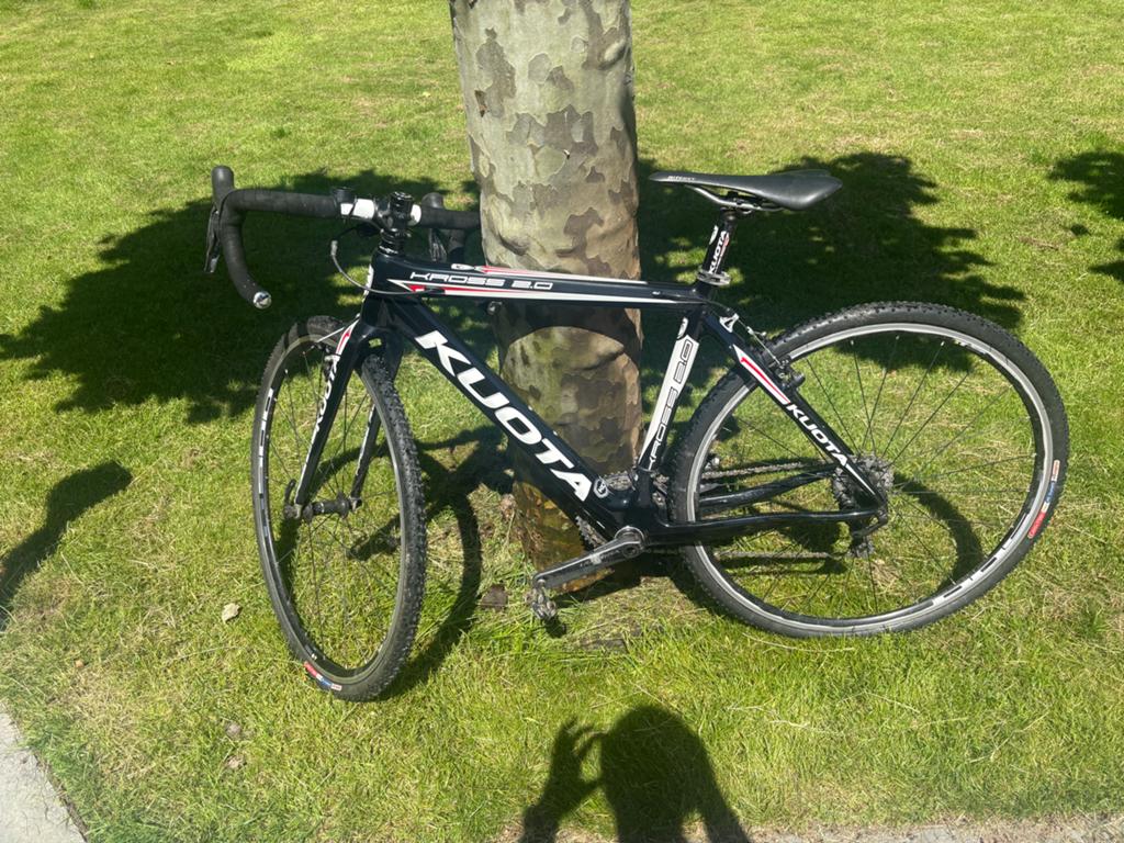Kuota Kross 2.0 Cyclocrossfiets - Ultegra Di2, 28 inch, Gebruikt, Carbon, Velgrem