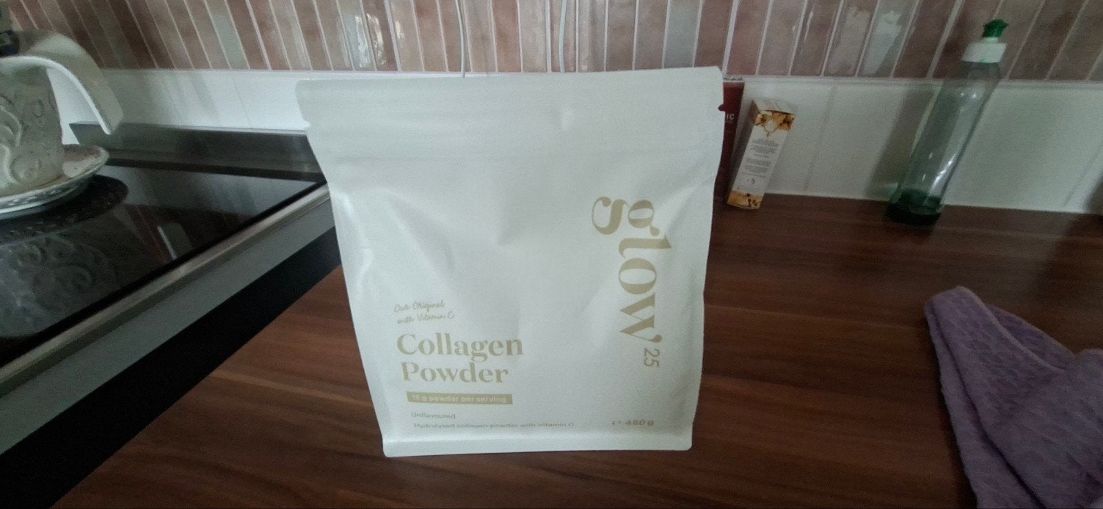 Glow25 Collageen Poeder met Vitamine C, Sport en Fitness, Gezondheidsproducten en Wellness, Verzenden