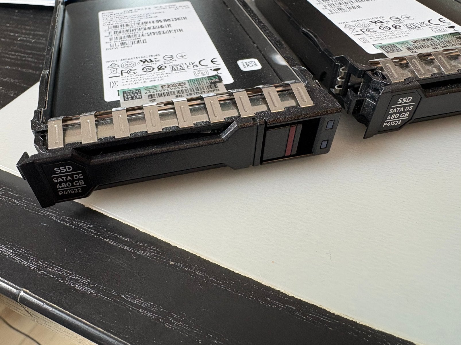 2x HPE sata ssd ri 480GB P41522 voor gen10+ en gen11, Computers en Software, Harde schijven, Ophalen of Verzenden, Nieuw, Server