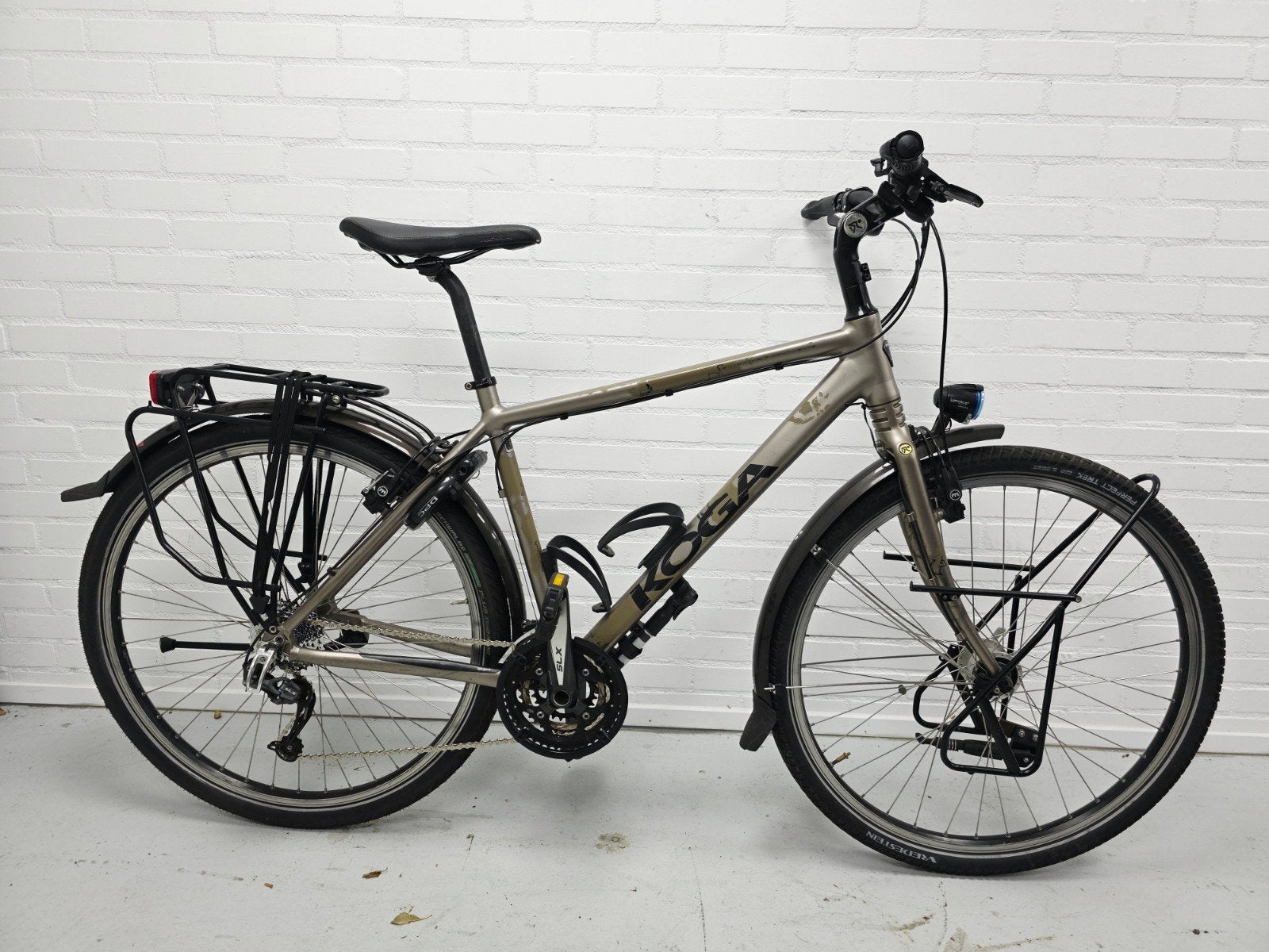 Koga Worldtraveler 29 SLX trekking hybride vakantiefiets, Ophalen, 28 inch, Gebruikt, Velgrem