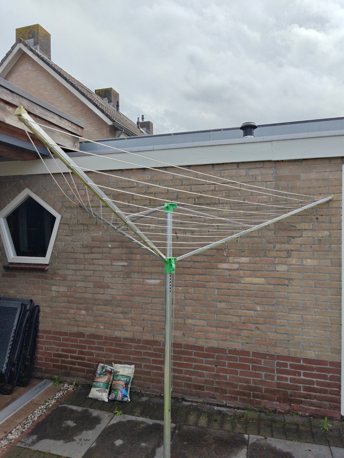 Leifheit Linotrend LongLine droogmolen, Ophalen of Verzenden, Zo goed als nieuw, Droogmolen