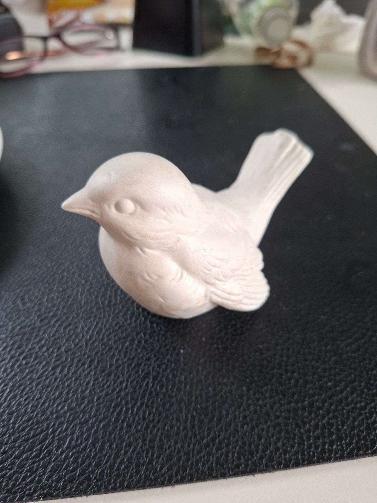 Goebel beeldje vogel mus CV72 ? Biscuit poselein Vintage, Ophalen of Verzenden, Zo goed als nieuw, Dier