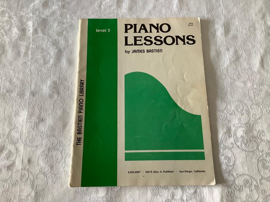 Bastien Piano Library Piano Lessons  3 lesboek James Bastien, Ophalen of Verzenden, Zo goed als nieuw