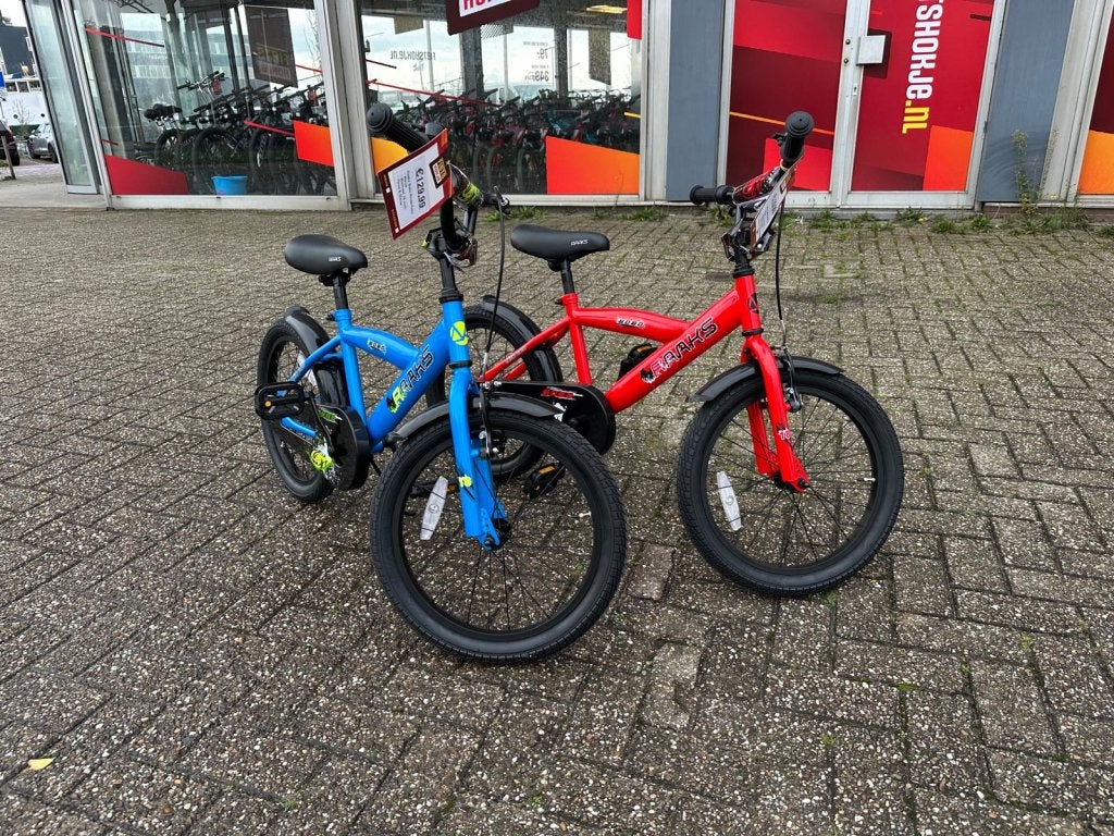 Fietshokje Beverwijk: Raaks Bobo jongensfiets 18 inch NIEUW, Fietsen en Brommers, Niet ingevuld, 16 tot 20 inch, Niet ingevuld