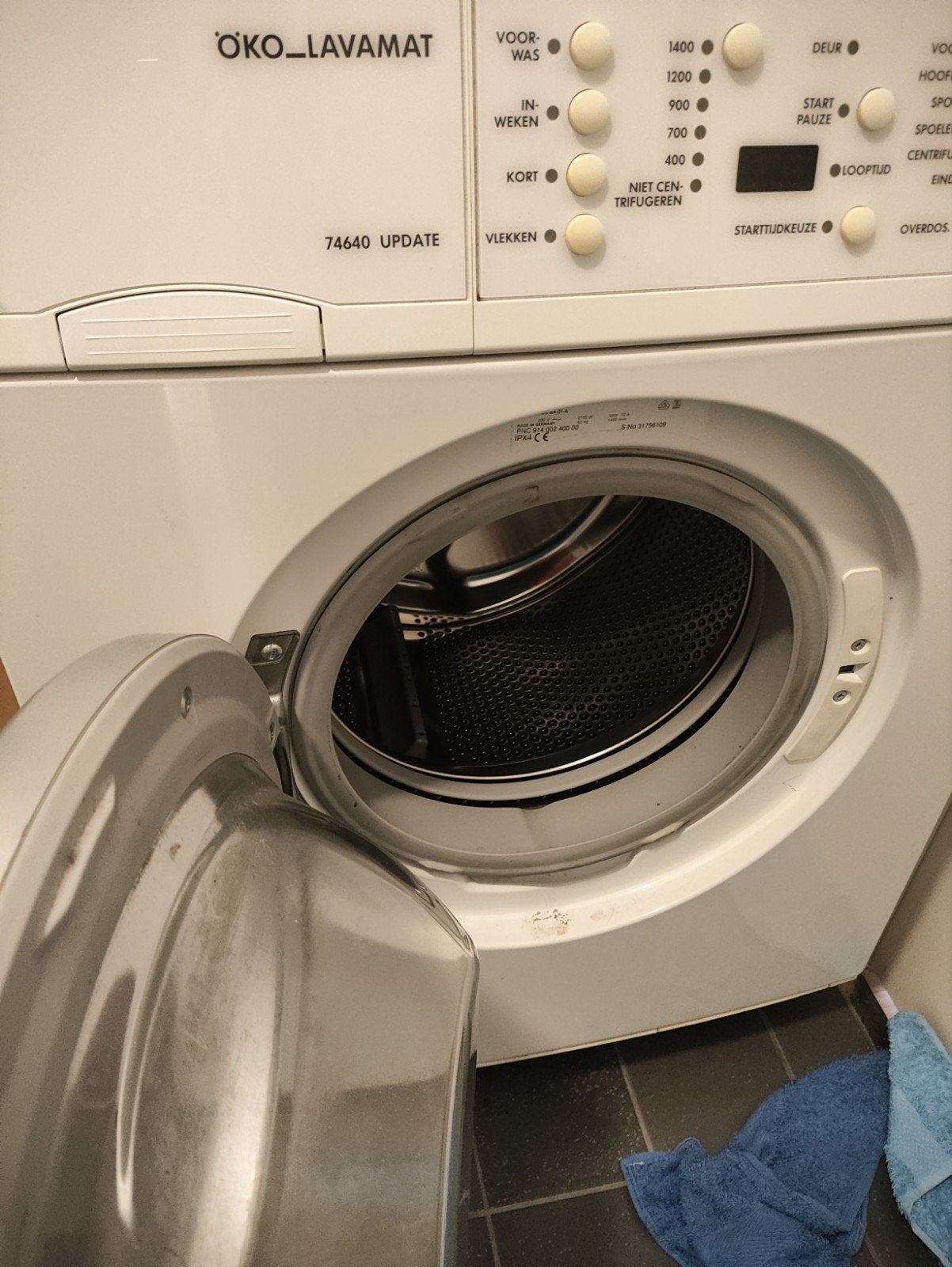 AEG ÖKO_LAVAMAT 74640 UPDATE Wasmachine, Gebruikt, Ophalen of Verzenden, Voorlader, Kort programma