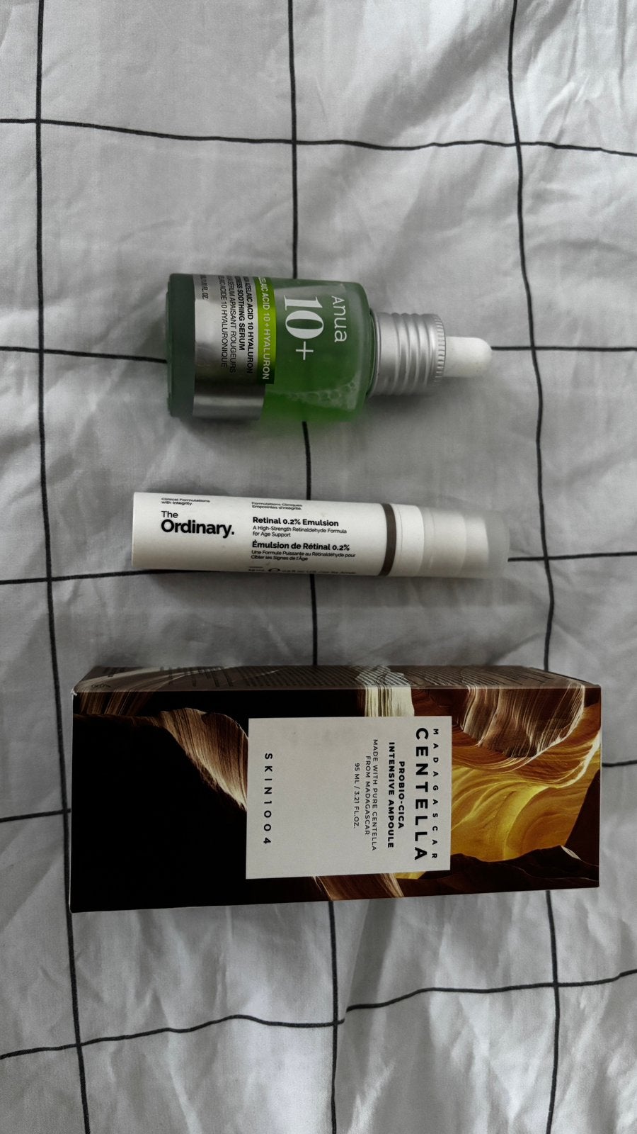 Anua Azelaic, SKIN1004 Centella Probio-cica & TO Retinal0.2, Sieraden, Tassen en Uiterlijk, Uiterlijk | Gezichtsverzorging, Ophalen of Verzenden
