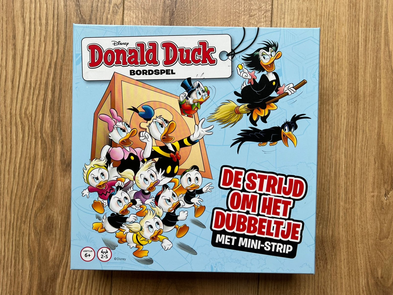 Donald Duck bordspel: de strijd om het dubbeltje, Hobby en Vrije tijd, Ophalen, Zo goed als nieuw
