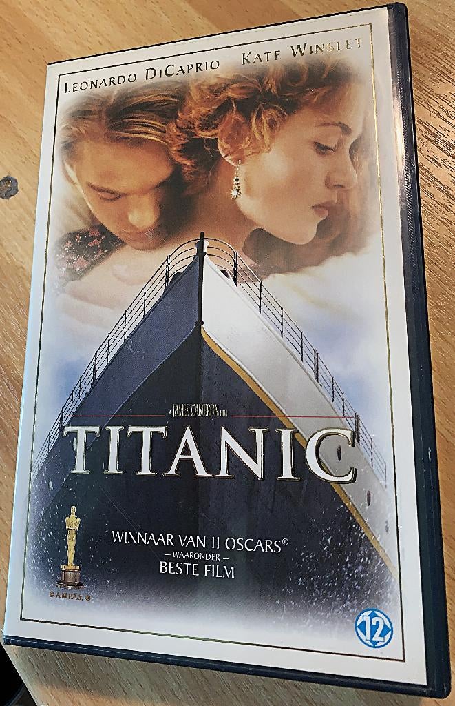 "TITANIC" Videoband ondergang  "TITANIC" 1912, Alle leeftijden, Ophalen, Gebruikt, Drama
