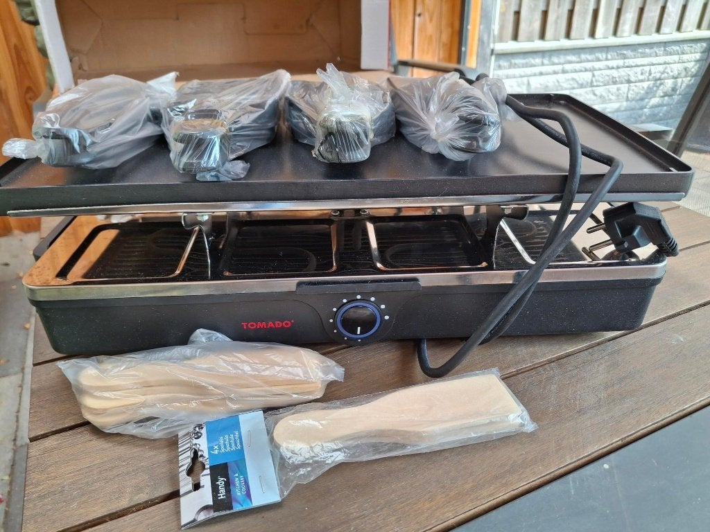 tomado gourmet / raclette set, Ophalen of Verzenden, Nieuw, 8 personen of meer