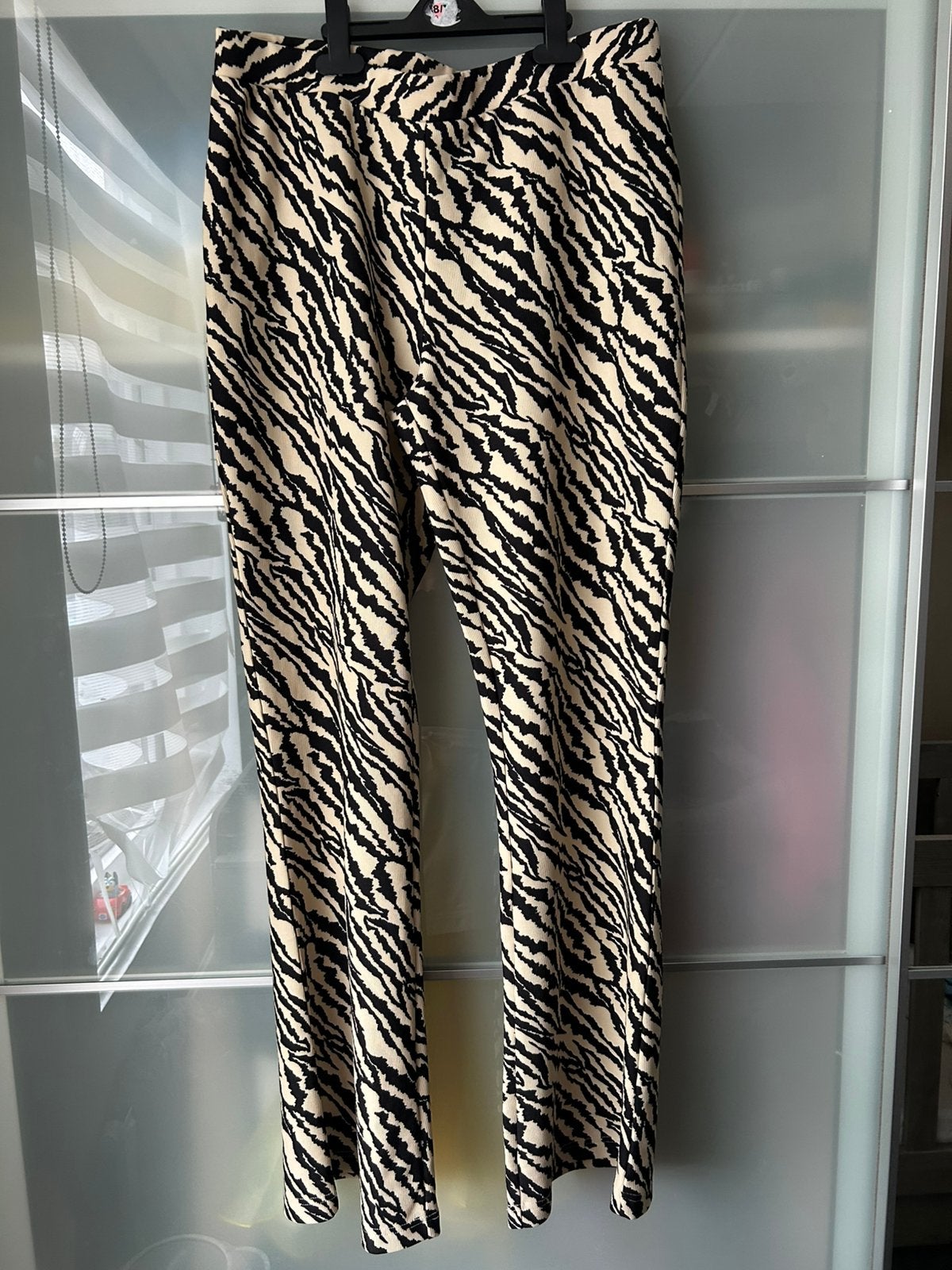 True Spirit dames flared broek maat XL panterprint, Kleding | Dames, Broeken en Pantalons, Bruin, Maat 46/48 (XL) of groter, Ophalen of Verzenden