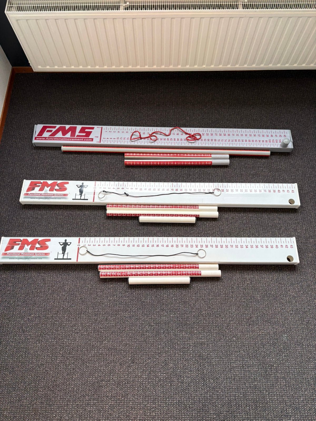 FMS testkits, Ophalen, Gebruikt