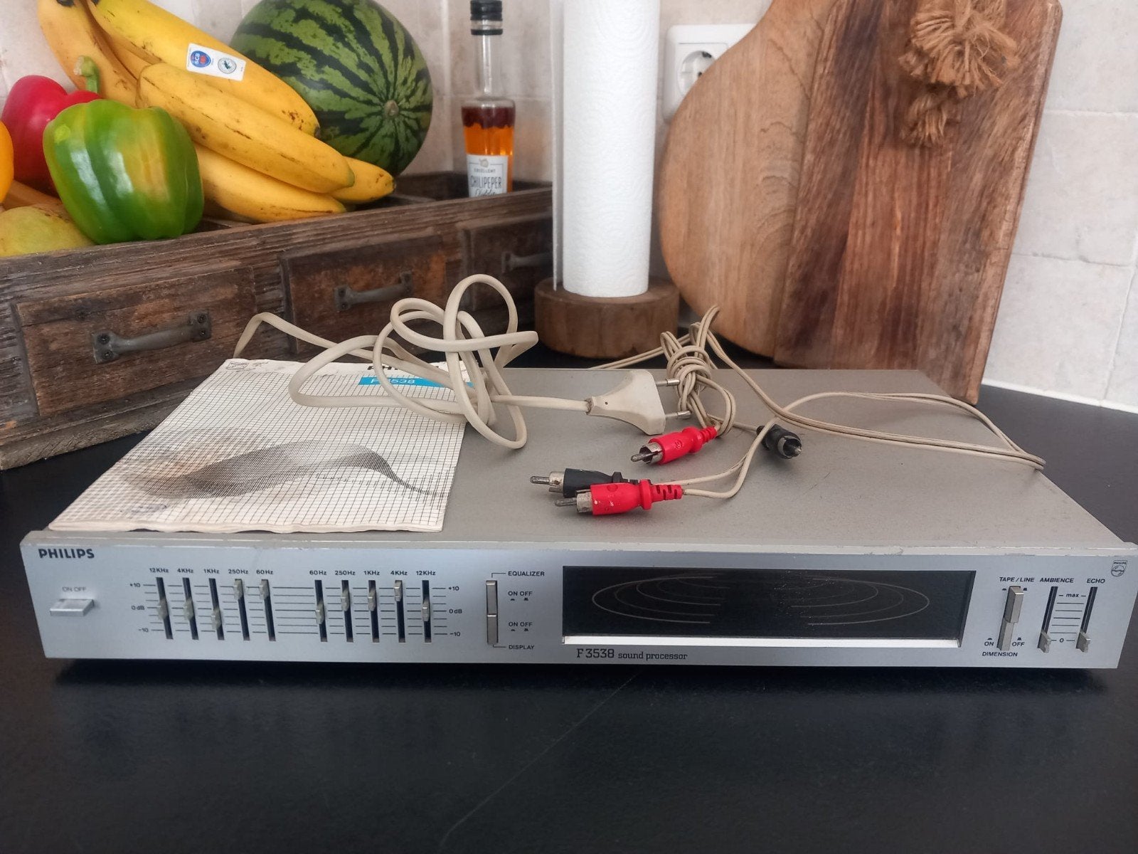 Philips F3538 Sound Processor Equalizer, Overige merken, Ophalen of Verzenden, Minder dan 60 watt, Gebruikt
