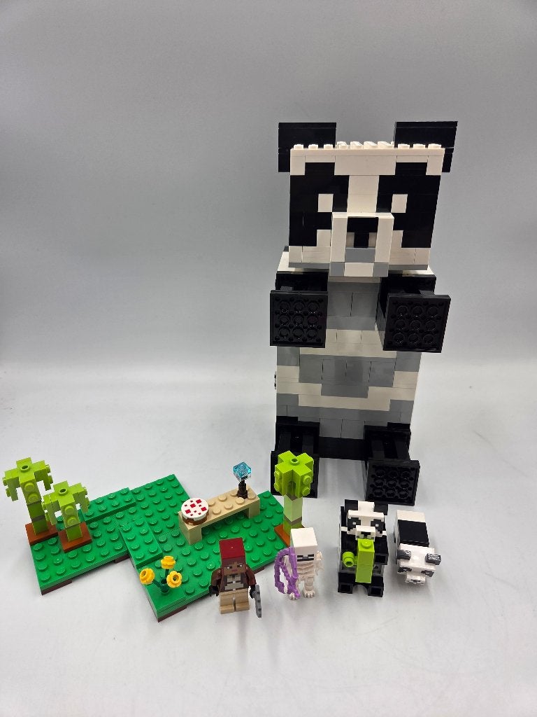 Lego Minecraft 21245 The Panda Haven, Minecraft, Lego, Ophalen of Verzenden, Zo goed als nieuw
