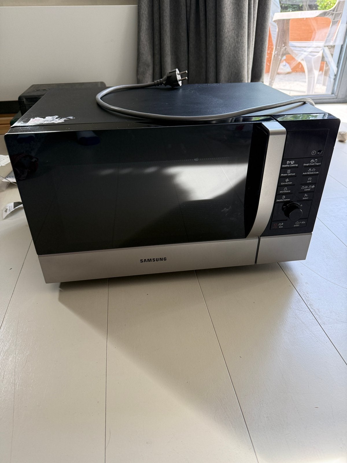 Samsung combimagnetron, Ophalen, Gebruikt
