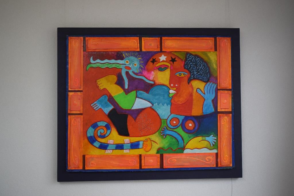Clemens Briels - Un Jardino Secreto II, Antiek en Kunst, Kunst | Litho's en Zeefdrukken, Ophalen of Verzenden