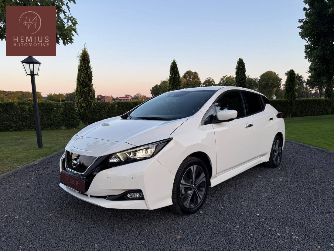 Nissan LEAF e+ N-Connecta 62 kWh - 98% SOH | 360° Camera |, Auto's, Automaat, Stof, Gebruikt, Lichtsensor