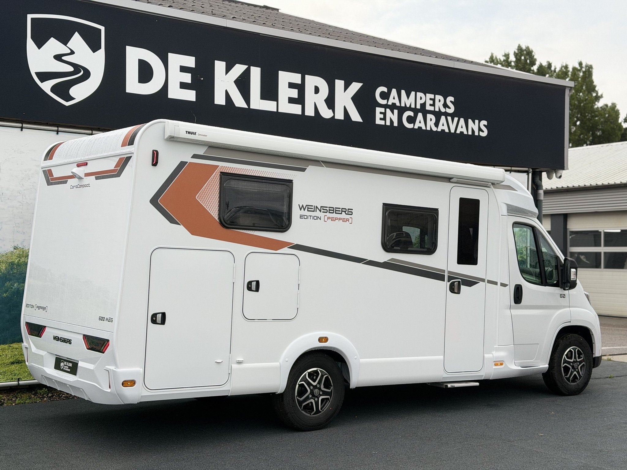 Weinsberg Caracompact 600 MEG EDITION [PEPPER] Modeljaar 202, Automaat, Weinsberg, Tot en met 2, 6 tot 7 meter