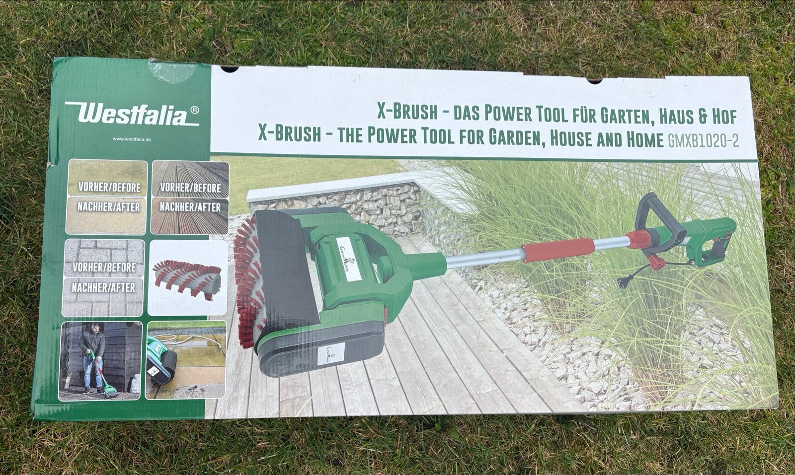 Westfalia X-Brush GMXB1020-2 Terrasreiniger, Ophalen, Nieuw, Overige soorten